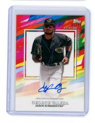 George Valera Baseball Cards 2022 Topps Pro Debut Future Cornerstones Autographs Prices