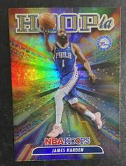 James Harden [Holo] #14 Basketball Cards 2022 Panini Hoops Hoopla Prices