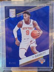 RJ Barrett [Blue] #11 Basketball Cards 2022 Panini Donruss Elite Prices