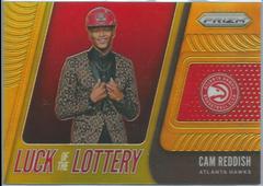 Cam Reddish [Gold Prizm] Basketball Cards 2019 Panini Prizm Luck of the Lottery Prices