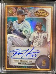 Felix Hernandez #FA-FH Baseball Cards 2022 Topps Gold Label Framed Autographs Prices