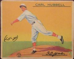 Carl Hubbell #230 Baseball Cards 1933 Goudey Prices