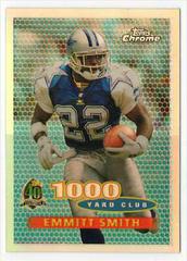 Emmitt Smith [Refractor] #50 Football Cards 1996 Topps Chrome Prices