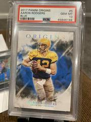Aaron Rodgers [Blue] Football Cards 2017 Panini Origins Prices