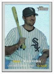 Paul Konerko [Chrome Black Refractor] #8 Baseball Cards 2006 Topps Heritage Chrome Prices