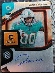 Jaylen Waddle [Signature Carbon] #130 Football Cards 2021 Panini Elements Prices