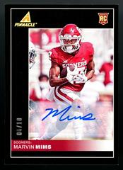 Marvin Mims [Autograph Gold] #18 Football Cards 2023 Panini Chronicles Draft Picks Pinnacle Prices