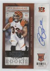 Rex Burkhead [With Ball Autograph] #175 Football Cards 2013 Panini Contenders Prices