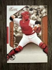 Carlton Fisk #100 Baseball Cards 2003 Flair Greats Prices