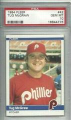 Tug McGraw #42 Baseball Cards 1984 Fleer Prices