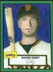 Buster Posey [Green] #H-25 Baseball Cards 2018 Topps Gallery Heritage Prices
