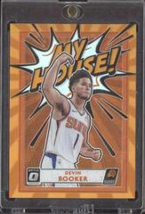 Devin Booker [Orange] #15 Basketball Cards 2020 Panini Donruss Optic My House Prices