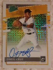 Oneil Cruz [White Mojo] #RPS-OC Baseball Cards 2020 Panini Donruss Optic Rated Prospects Signatures Prices