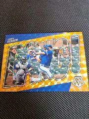 Corey Seager [Reactive Orange] #BG-9 Baseball Cards 2022 Panini Mosaic Bang Prices