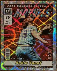 Robin Yount [Silver] Baseball Cards 2023 Panini Donruss Marvels Prices