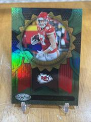Travis Kelce [Green] #4 Football Cards 2022 Panini Certified Seal of Approval Prices