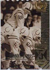 Johnny Unitas [Century Collection] #5 Football Cards 1999 Upper Deck Century Legends Prices