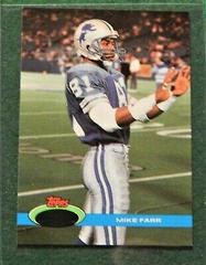 Mike Farr Football Cards 1991 Stadium Club Prices