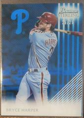 Bryce Harper [Blue] Baseball Cards 2022 Bowman Sterling Tek Prices
