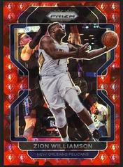 Zion Williamson [75th Anniversary Diamond Prizm] Basketball Cards 2021 Panini Prizm Prices