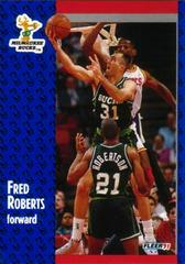 Fred Roberts Basketball Cards 1991 Fleer Prices