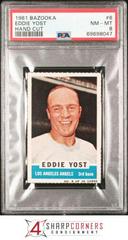 Eddie Yost [Hand Cut] #6 Baseball Cards 1961 Bazooka Prices