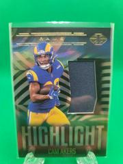 Cam Akers #HS-CA Football Cards 2021 Panini Illusions Highlight Swatches Prices