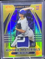Jon Heasley [Spectrum Gold] Baseball Cards 2022 Panini Absolute Rookie Materials Prices