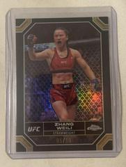 Zhang Weili [Black Refractor] #200 Ufc Cards 2024 Topps Chrome UFC Prices
