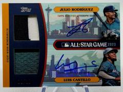 Luis Castillo, Julio Rodriguez #ASSDA-RC Baseball Cards 2023 Topps Update All Star Stitches Dual Autographs Prices