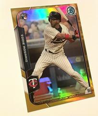 Eddie Rosario [Gold Refractor] Baseball Cards 2015 Bowman Chrome Prices