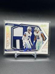 Trevon Diggs, Micah Parsons [Gold] #TT-TM Football Cards 2022 Panini Absolute Team Tandem Materials Prices
