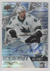 Tomas Hertl [Autograph] Hockey Cards 2021 Upper Deck Allure Iced Out Prices