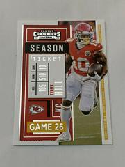 Tyreek Hill #3 Football Cards 2020 Panini Contenders Prices
