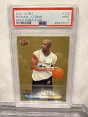 Michael Jordan [Gold Medallion] Basketball Cards 2001 Ultra Prices