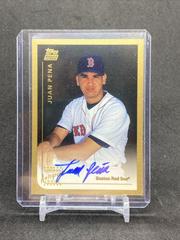 Juan Pena [Certified Autograph] #T49 Baseball Cards 1999 Topps Traded Prices
