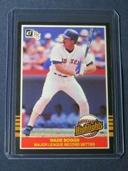 Wade Boggs #49 Baseball Cards 1985 Donruss Highlights Prices