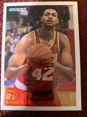 Eric Riley #296 Basketball Cards 1993 Fleer Prices