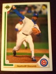 Heathcliff Slocumb #25 Baseball Cards 1991 Donruss Rookies Prices