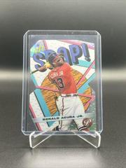 Ronald Acuna Jr. Baseball Cards 2023 Topps Pristine Oh Snap Prices