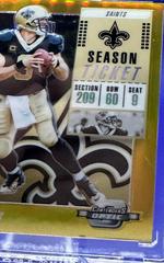 Drew Brees [Gold] #31 Football Cards 2018 Panini Contenders Optic Prices