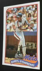 Darryl Strawberry #44 Baseball Cards 1989 Topps Ljn Baseball Talk Prices
