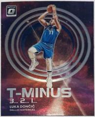 Luka Doncic #7 Basketball Cards 2022 Panini Donruss Optic T Minus 3 2 1 Prices