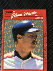 Glenn Davis #BC-21 Baseball Cards 1990 Donruss MVP Prices