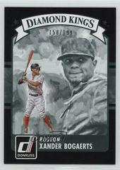 Xander Bogaerts [Black Border] Baseball Cards 2016 Panini Donruss Prices