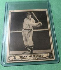 Hank Greenberg #40 Baseball Cards 1940 Play Ball Prices