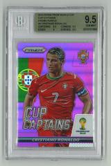 Cristiano Ronaldo [Purple Prizm] Soccer Cards 2014 Panini Prizm World Cup Captains Prices