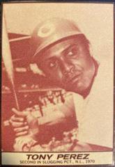 Tony Perez [Hand Cut] Baseball Cards 1971 Milk Duds Prices