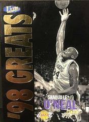 Shaquille O'Neal #1 Basketball Cards 1997 Ultra 98 Greats Prices