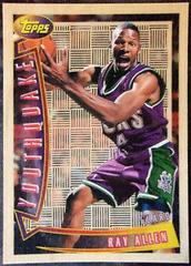 Ray Allen Basketball Cards 1996 Topps Youthquake Prices